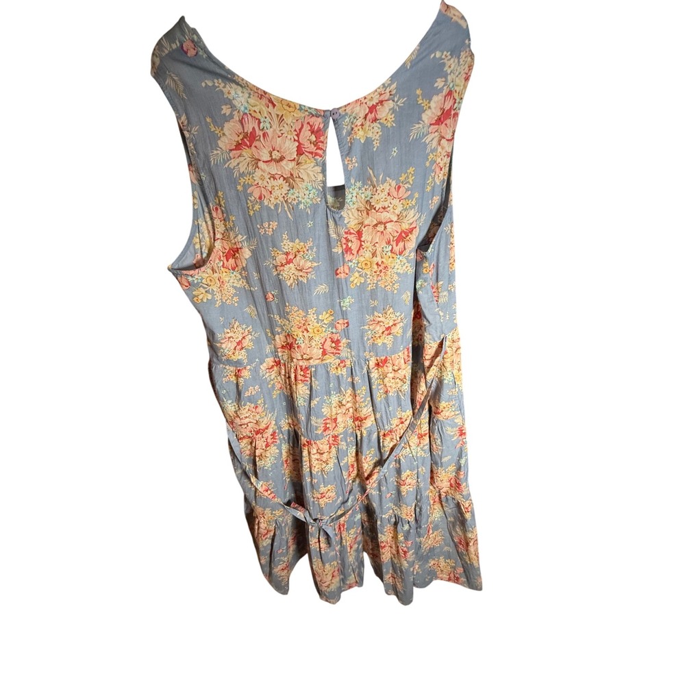 April Cornell Floral Midi Dress Cottagecore Garden Sundress Womens plus size 3X - Picture 12 of 12